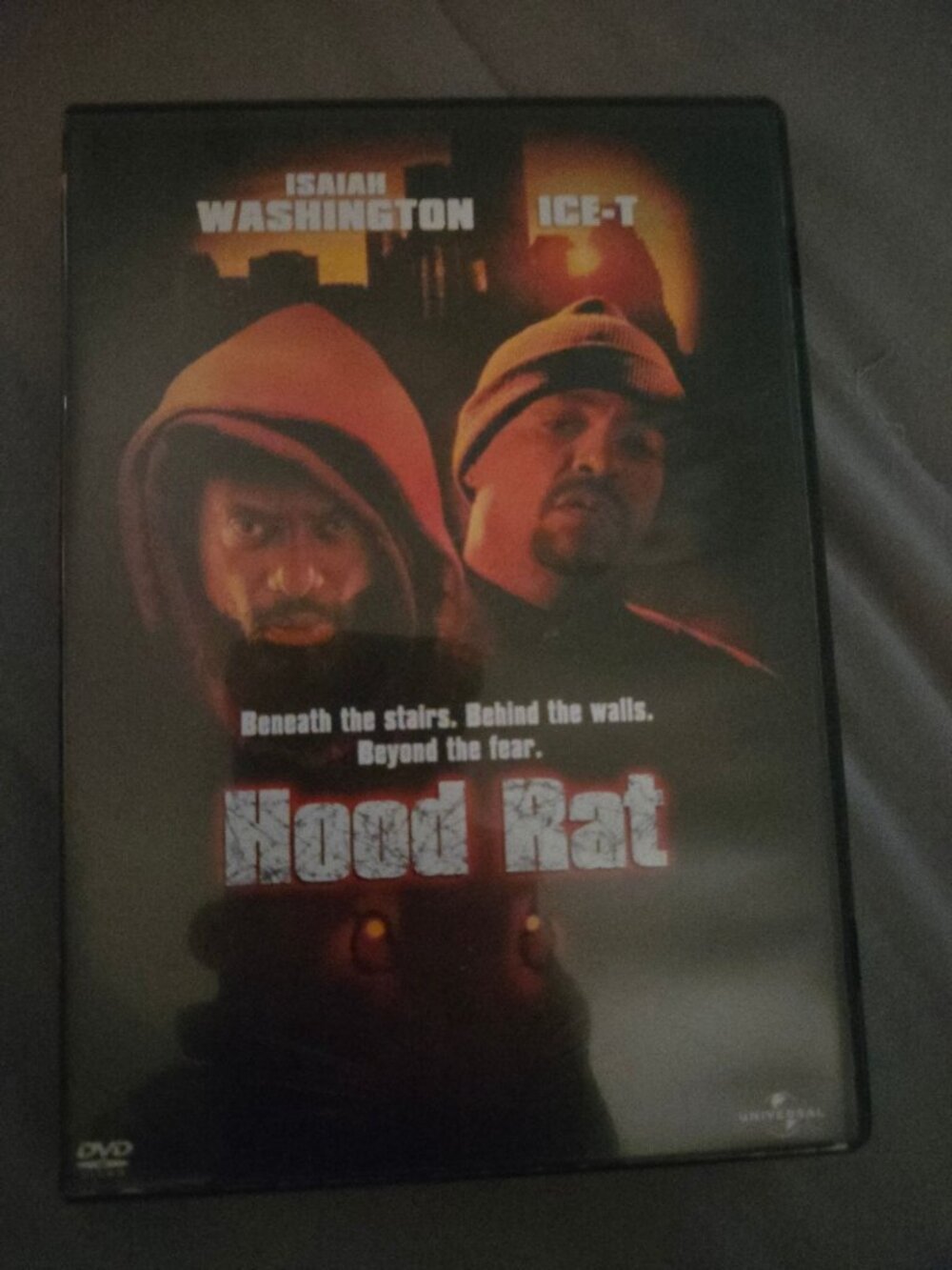 Hood Rat DVD 2002 Starring Isaiah Washington & Ice-T Universal Studios R-Rated